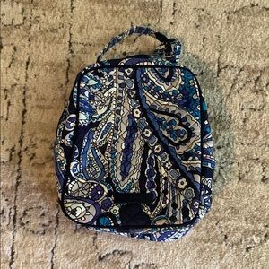 Vera Bradley Blue and Purple Lunchbox